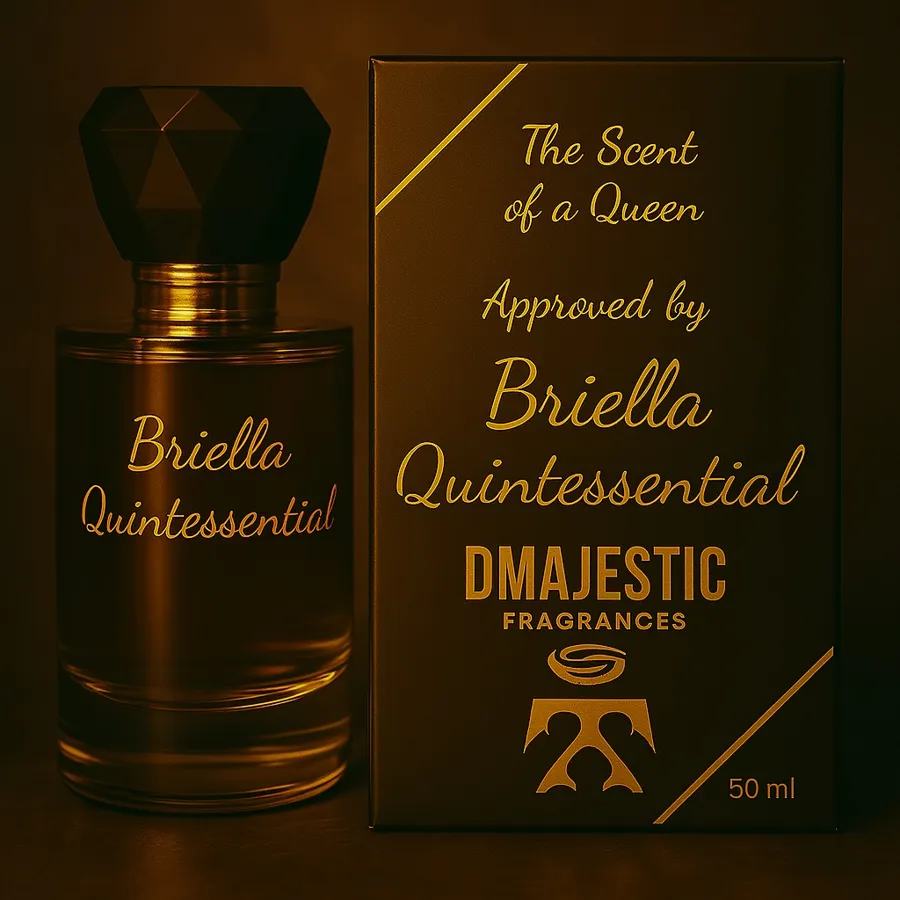 Briella Quintessential perfume bottle