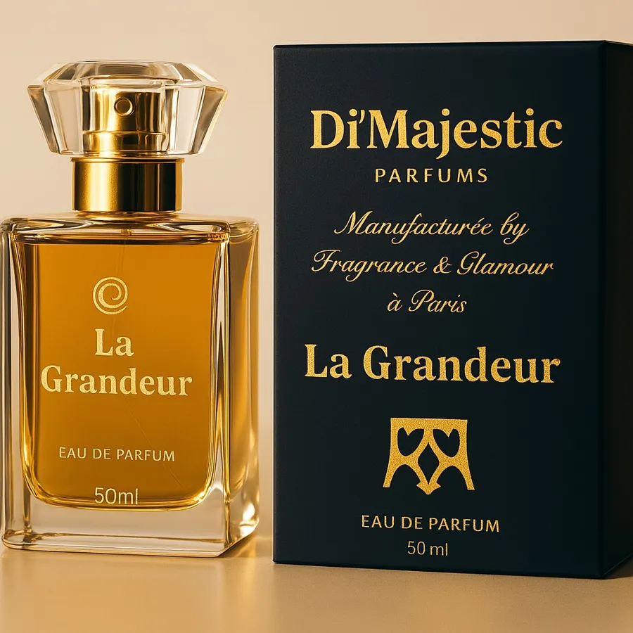 La Grandeur perfume bottle